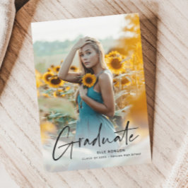 Invitación Partido de Graduación de Fotografías Modernas Scri