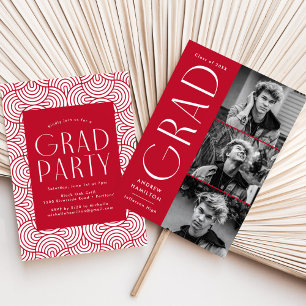 Invitación Partido de Graduación de Fotografías Red 3 de Simp