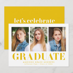 Invitación Partido de Graduación de Fotografías Simplemente N