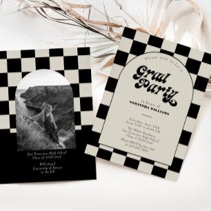 Invitación Partido de Graduación de Fotos del Arco de Control