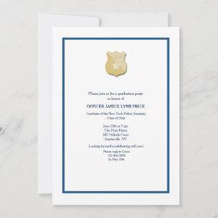 Invitación Partido de Graduación de la Academia de Policía de