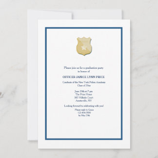 Invitación Partido de Graduación de la Academia de Policía de