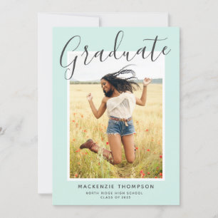 Invitación Partido de Graduación de la Caligrafía Moderna Min