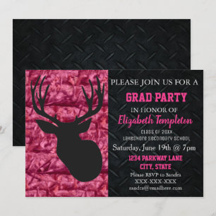 Invitación Partido de Graduación de la Caza de Caza de Cerebr