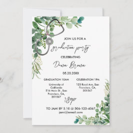 Invitación Partido de Graduación de la enfermería Boho Eucaly