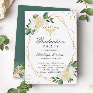 Invitación Partido de Graduación de la Enfermería Médica Flor