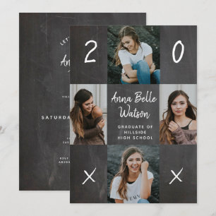 Invitación Partido de Graduación de la Escuela de Collage de 