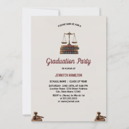 Invitación Partido de Graduación de la Facultad de Derecho de