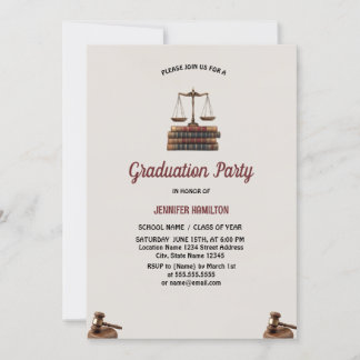 Invitación Partido de Graduación de la Facultad de Derecho de
