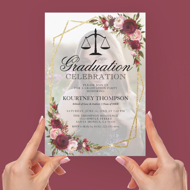 Invitación Partido de Graduación de la Facultad de Derecho Fl (Subido por el creador)