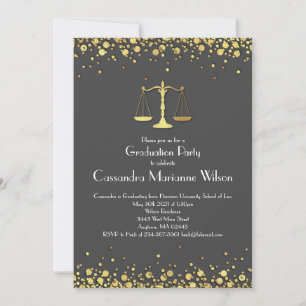 Invitación Partido de Graduación de la Facultad de Derecho Gr