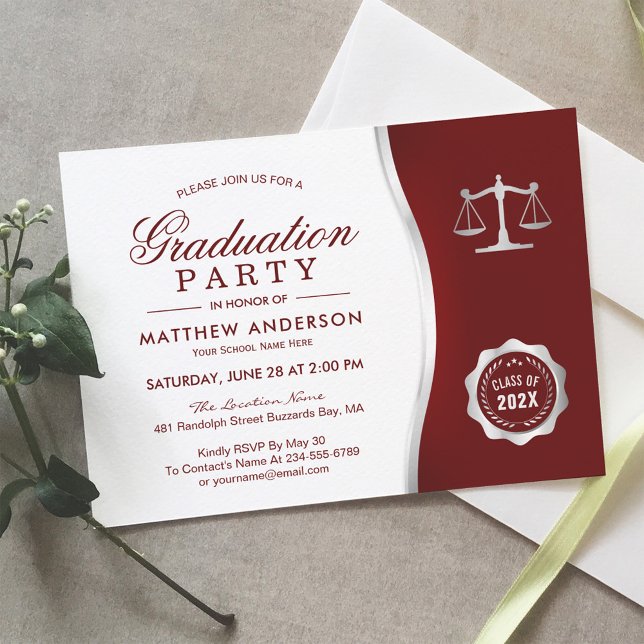 Invitación Partido de Graduación de la Facultad de Derecho Wr (Subido por el creador)