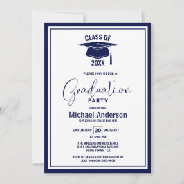 Invitación Partido de graduación de la frontera azul de la Ma