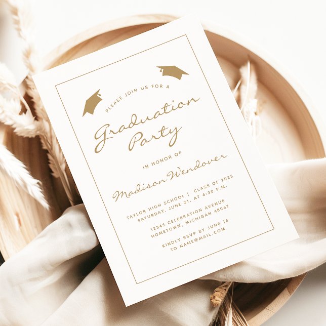 Invitación Partido de Graduación de la Frontera Blanca de Oro (Subido por el creador)