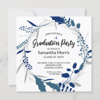 Invitación Partido de Graduación de la Guerra Floral del Boho