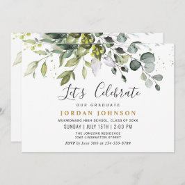 Invitación Partido de Graduación de la Naturaleza de Eucalypt