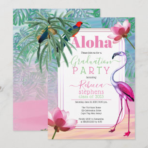 Invitación Partido de Graduación de la Playa Tropical de Boho