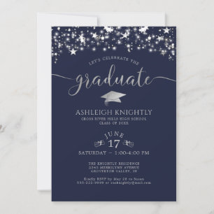 Invitación Partido de Graduación de las Estrellas de Confetti