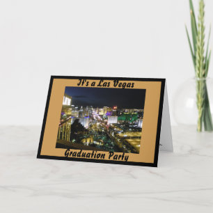 Invitación Partido de Graduación de Las Vegas