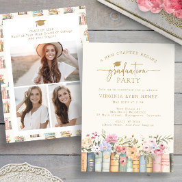 Invitación Partido de graduación de libros