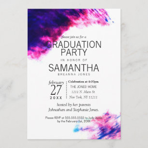 Invitación Partido de Graduación de los Mudges de color de ag