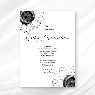 Invitación Partido de Graduación de los Sunflower Blancos y N