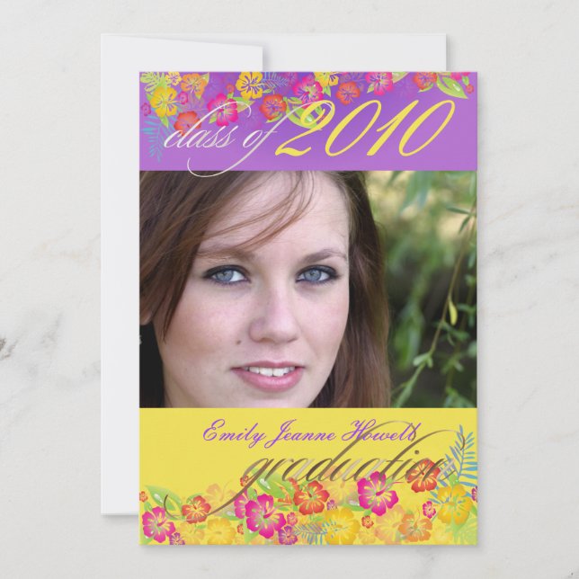 Invitación Partido de Graduación de Luau (Anverso)