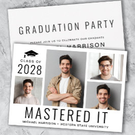 Invitación Partido de Graduación de Maestría en Fotografía po