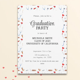 Invitación Partido de Graduación de Médica Cute
