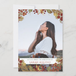 Invitación Partido de graduación de mujeres maduras