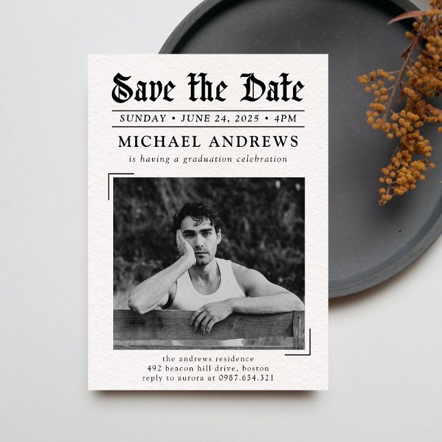 Invitación Partido de Graduación de Periódicos de Fotografía  (Subido por el creador)