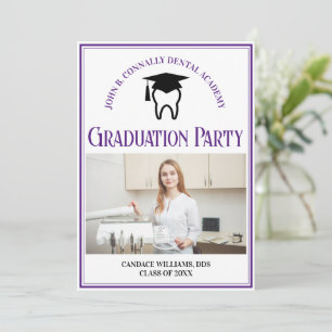 Invitación Partido de Graduación de Personalizado de Fotograf