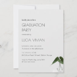 Invitación Partido de Graduación de Plantas de Supermuestra C