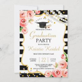 Invitación Partido de Graduación de rosas y Perl