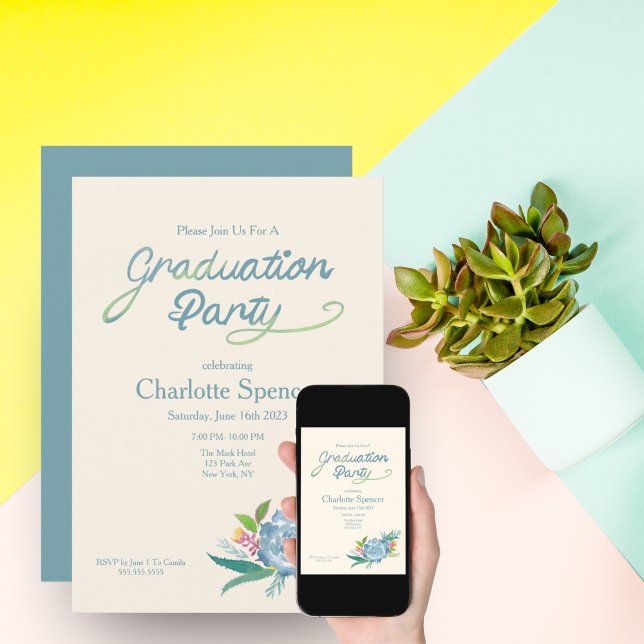 Invitación Partido de Graduación de Sucultores de Acuarela (Subido por el creador)