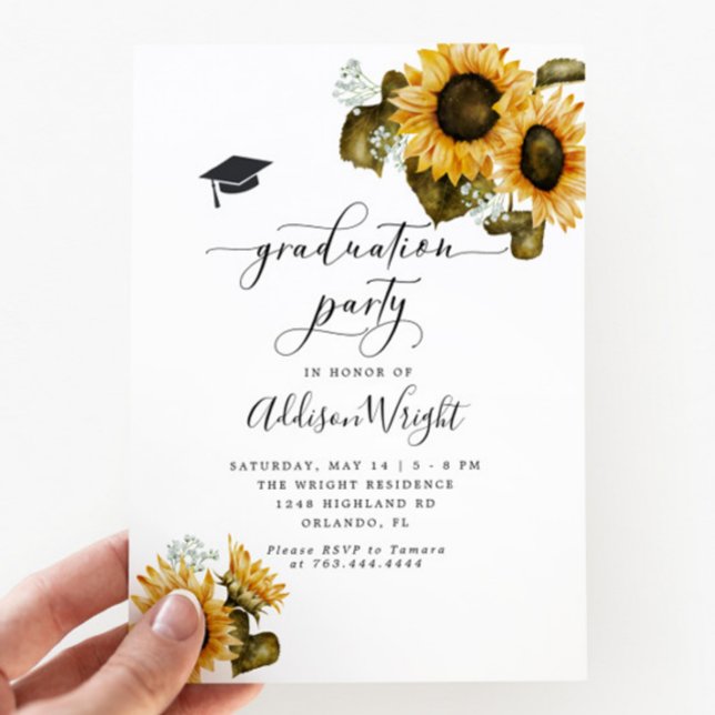 Invitación Partido de Graduación de Sunflowers (Subido por el creador)