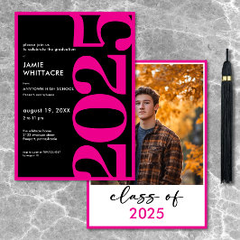 Invitación Partido de Graduación de Tipografía Mínima Mínima 