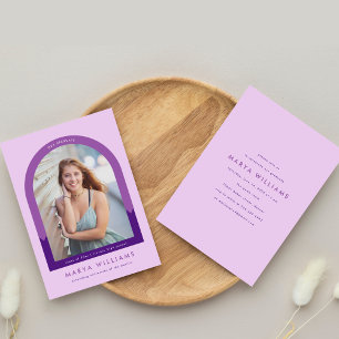 Invitación Partido de Graduación del Arco de Fotografía Girly