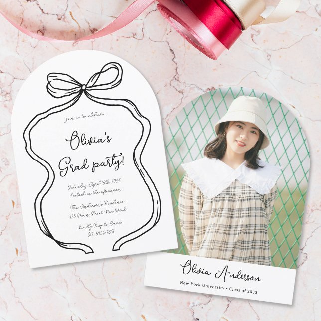 Invitación Partido de Graduación del Arco de Fotos de Onda Di (Subido por el creador)