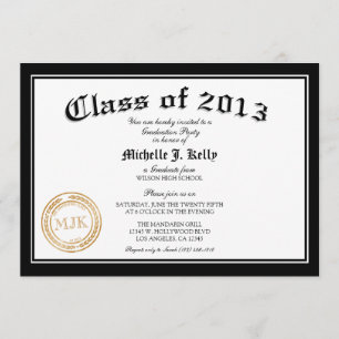 Invitación Partido de Graduación del Diploma 2013