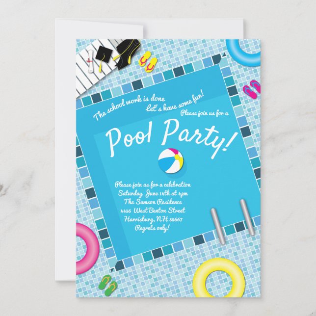 Invitación Partido de Graduación del Fiesta del Grupo Fondo A (Anverso)