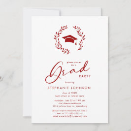 Invitación Partido de Graduación del Grado de Caligrafía del 