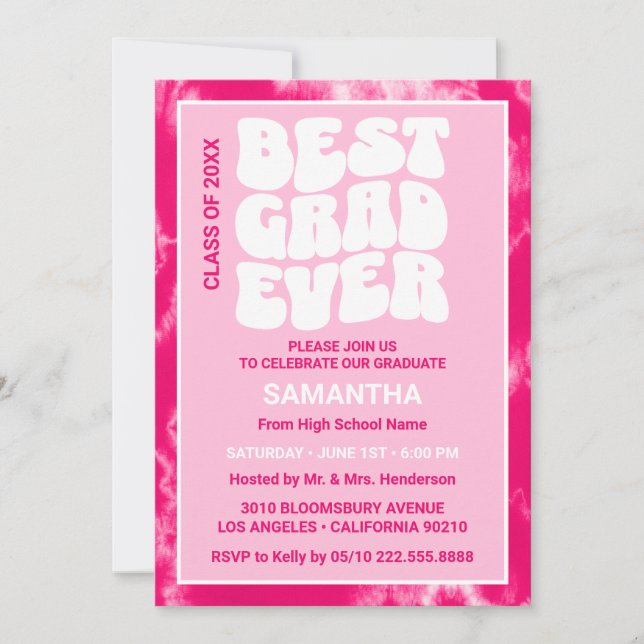 Invitación Partido de Graduación del Mejor Grado de Nito Rosa (Anverso)