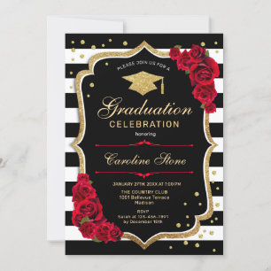 Invitación Partido de Graduación del Oro Rojo Negro