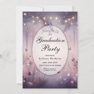 Invitación Partido de Graduación Forestal de Ethereal Fairy L