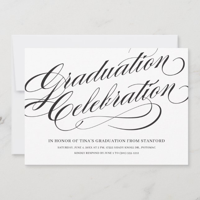 Invitación Partido de Graduación Formal (Anverso)