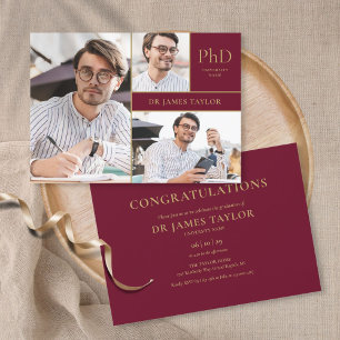 Invitación Partido de Graduación Fotográfica del tercer grado