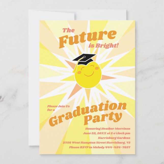 Invitación Partido de Graduación Futura Brillante (Anverso)