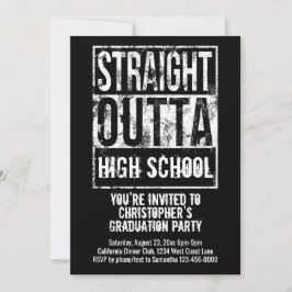 Invitación Partido de Graduación Gradual del Personalizado Di