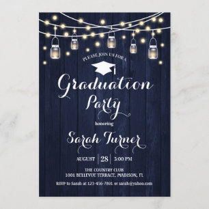 Invitación Partido de Graduación - Madera de la Marina Rusa